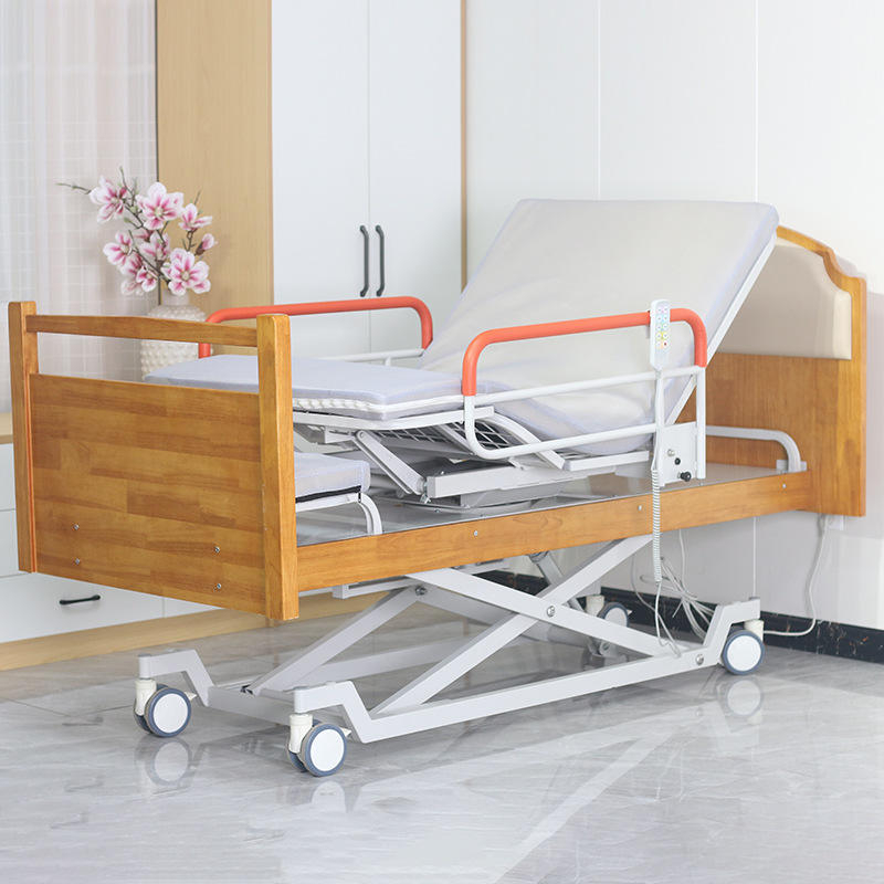  Luxus Home Care Electric Rotary Nursing Bett Rotation Krankenhausbett für Pflegeheim