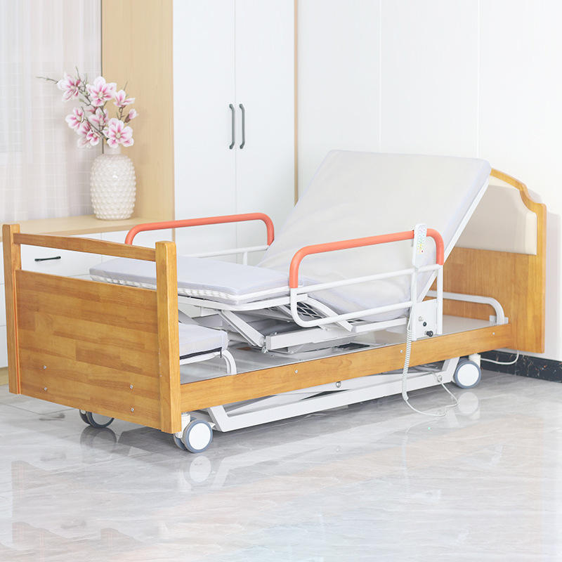  Luxus Home Care Electric Rotary Nursing Bett Rotation Krankenhausbett für Pflegeheim
