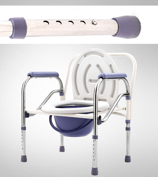 Hochwertige hausgemachte Großhandel abtrennbare Kommode Wheel Stuhl Toilettenkommode Stuhl