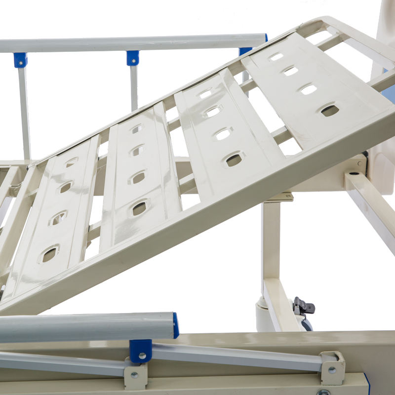 Hot Sale Hospital Furniture Equipment Health Care 2 CRANKS Handbuch Zwei Funktion Medizinischer Bettpreis für ältere Menschen