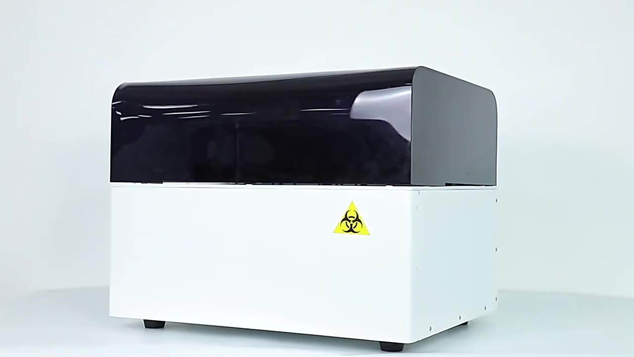 Blutuntersuchungslaborausrüstung Veterinär Blutchemie Analysator Semi-Auto Trockener biochemischer Analysator