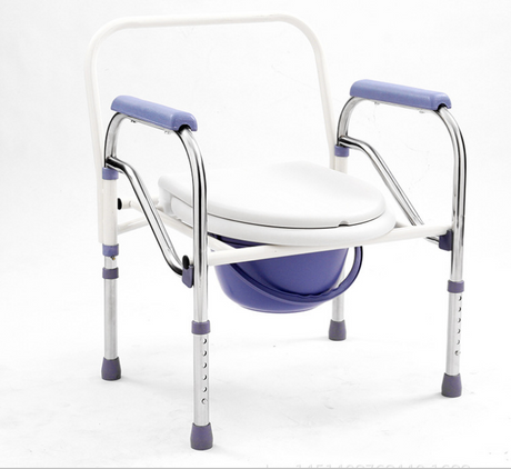 Hochwertige hausgemachte Großhandel abtrennbare Kommode Wheel Stuhl Toilettenkommode Stuhl