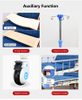 China Hospital Furniture Equipment Health Care Steel 2 Kurbeln Handbuch Zwei Funktion Krankenhausbetten Medizinischer Bettpreis für ältere Menschen