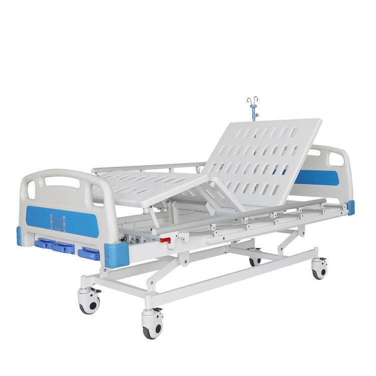 Günstiger Preis ICU Station Room 5 Funktion Elektrisches Krankenhausbett elektronisches medizinisches Bett für Patienten