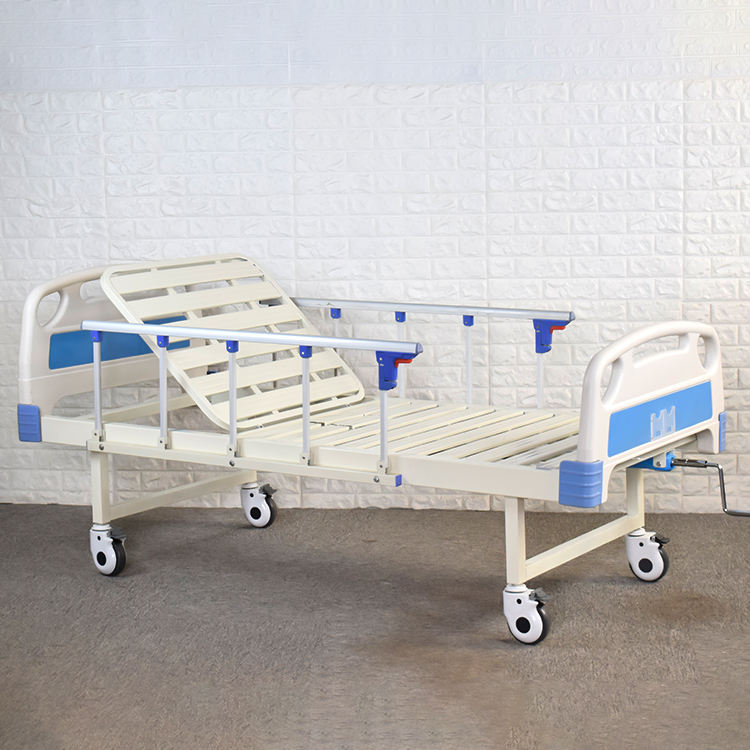 Einstellbare manuelle Kurbel Krankenhausbetten Patient medizinisches Bett