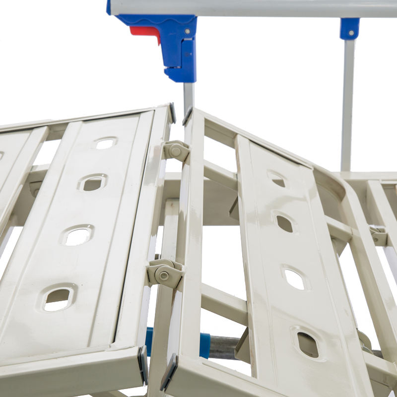 Hot Sale Hospital Furniture Equipment Health Care 2 CRANKS Handbuch Zwei Funktion Medizinischer Bettpreis für ältere Menschen
