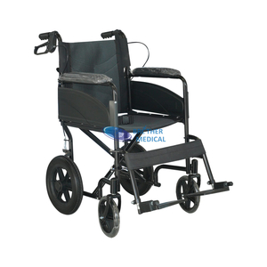 Bequemer Aluminiumtransport -Rollstuhl für Behinderte
