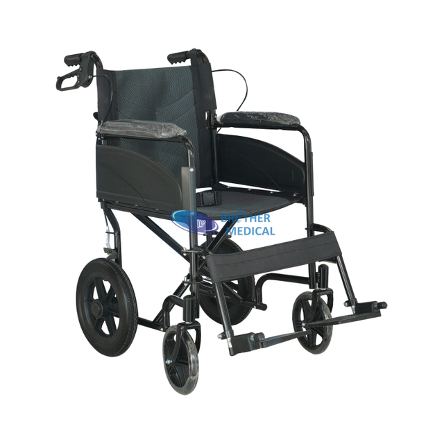 Bequemer Aluminiumtransport -Rollstuhl für Behinderte