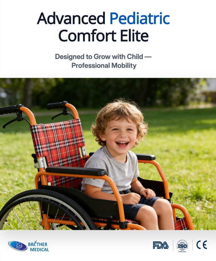 Fortgeschrittener Kinderrollstuhl – Brother Medical