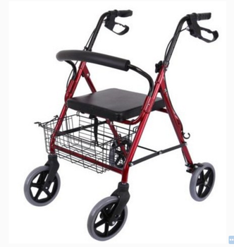 BME 861 Aluminium tragbarer leichtes Klappwanderer Rollator