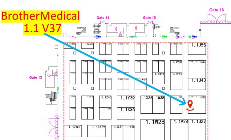 Der endgültige Countdown bei der 91. China International Medical Equipment Fair Copy bei Brother Medical
