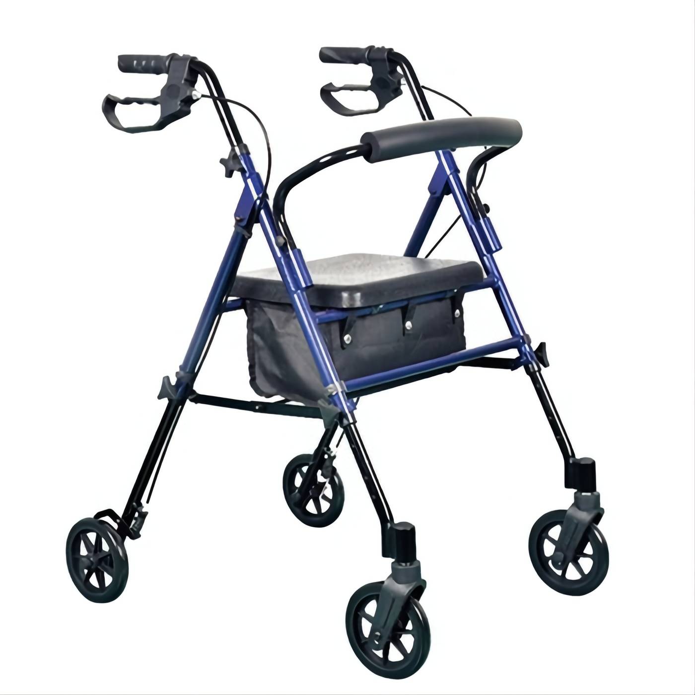 BME 861 Aluminium tragbarer leichtes Klappwanderer Rollator