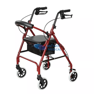 Outdoor tragbare aufrechte Aluminiumrollator