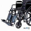 BME4618 22-Zoll-Bariatrie-Hochleistungs-Handrollstuhl