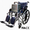 BME4618 Verchromter Bariatrie-Rollstuhl – 200 kg schwere Mobilität