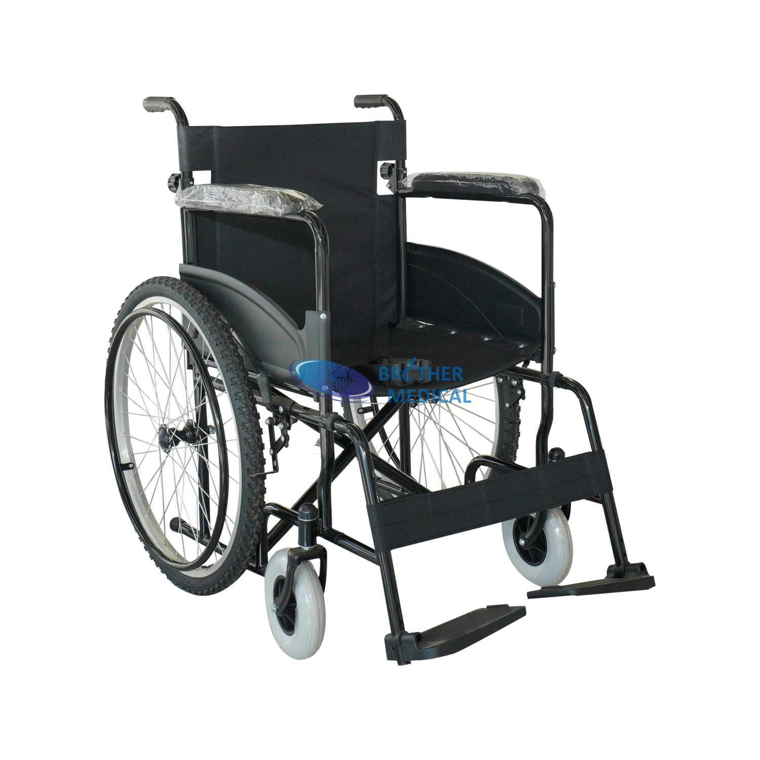 Fettreizfaltbares manuelles Rollstuhl für die Rehabilitation