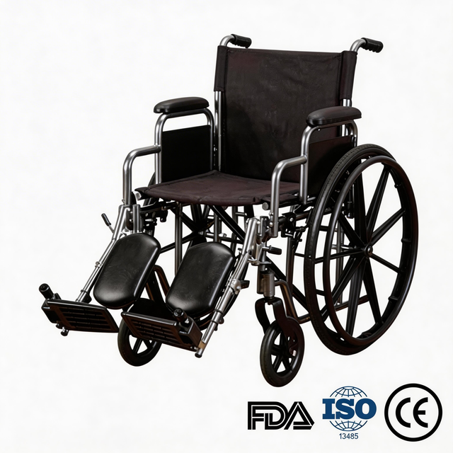 BME4618 26-Zoll-Bariatrie-Handrollstuhl mit hoher Kapazität | 450 Pfund maximale Belastung