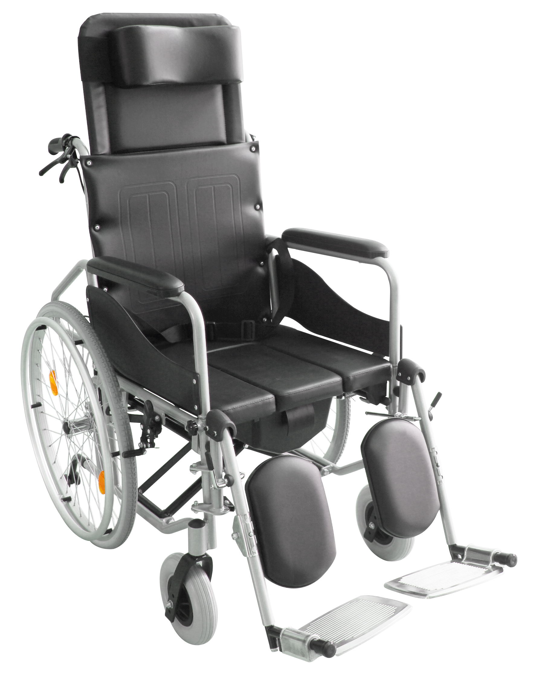 Orthopädischer Lieger -Aluminium -Rollstuhl