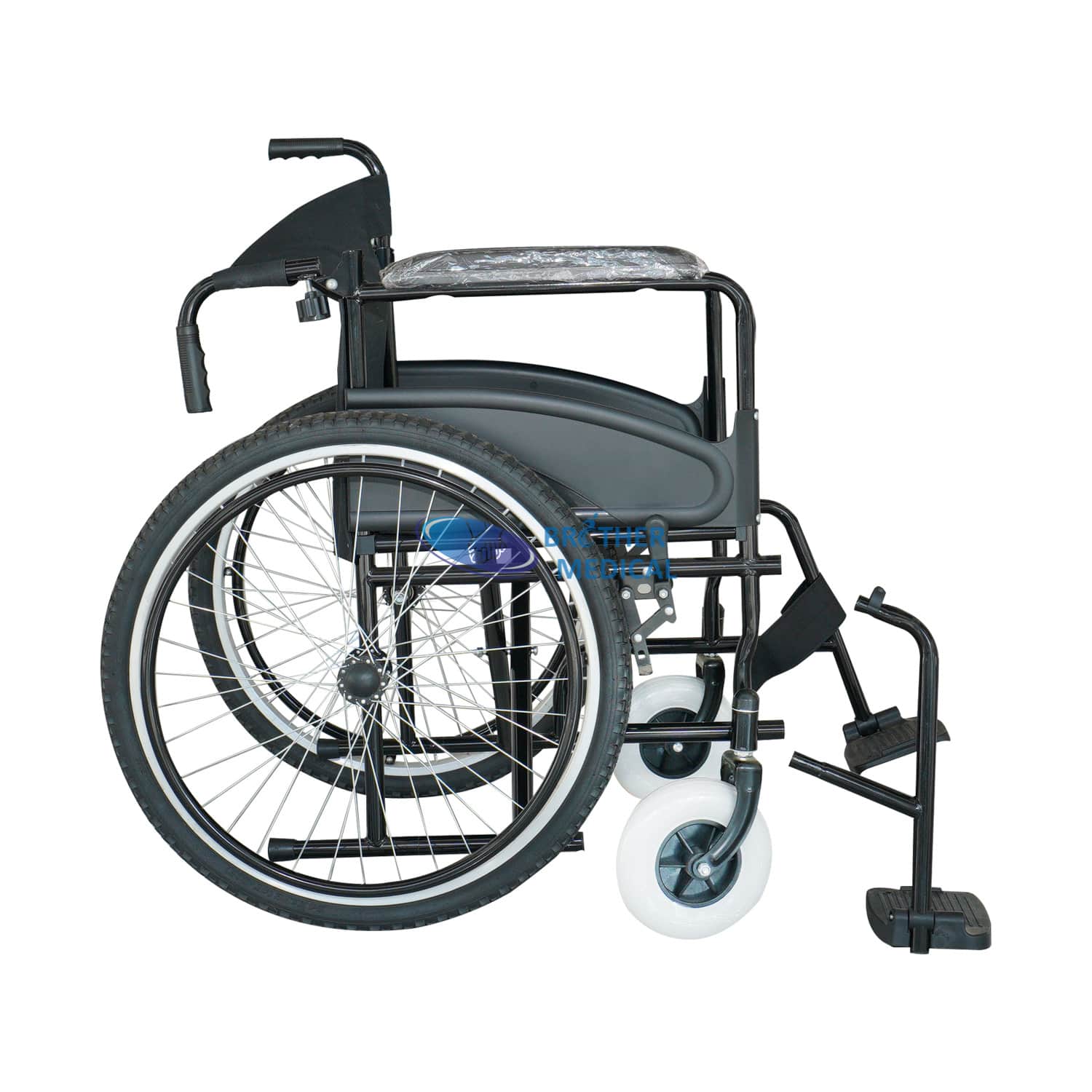 Fettreizfaltbares manuelles Rollstuhl für die Rehabilitation
