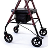 Outdoor tragbare aufrechte Aluminiumrollator