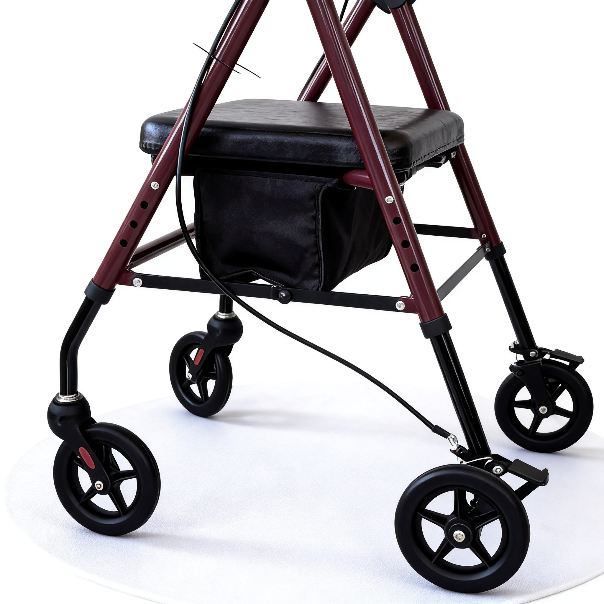 Outdoor tragbare aufrechte Aluminiumrollator