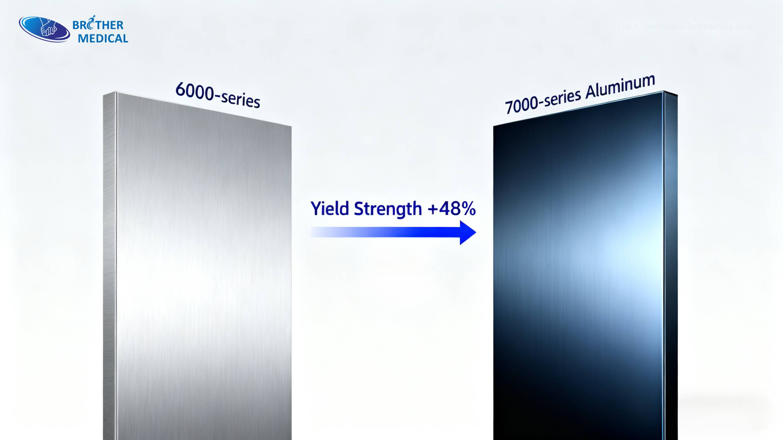 Rollstuhlmaterial 6000er-Serie vs. 7000er-Serie Aluminium