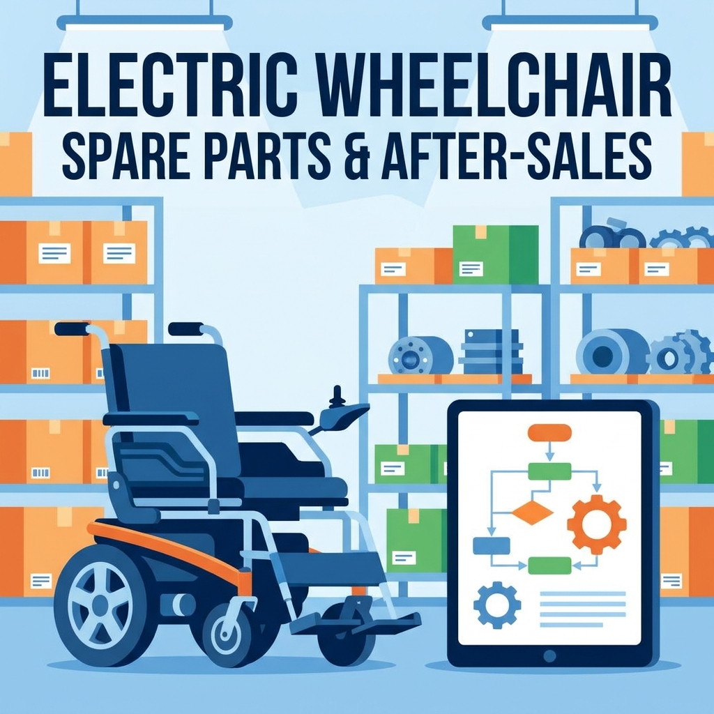 Ersatzteile für Elektrorollstühle und After-Sales-Planung für Händler